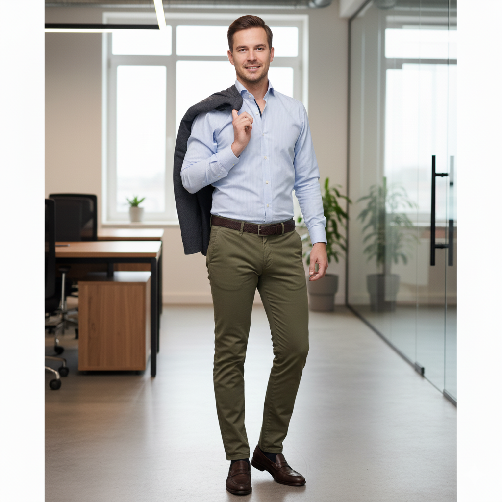 Příručka pro Business Casual: Jak kombinovat košile bez kravaty, abyste vypadali profesionálně, ale svěže